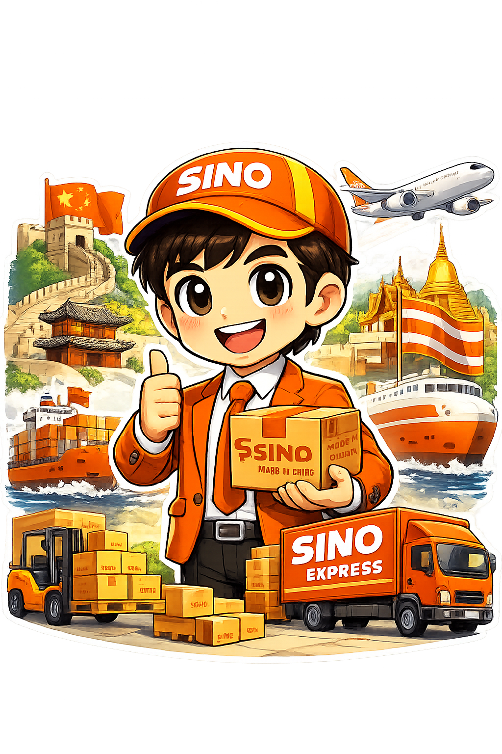SinoGo Mascot